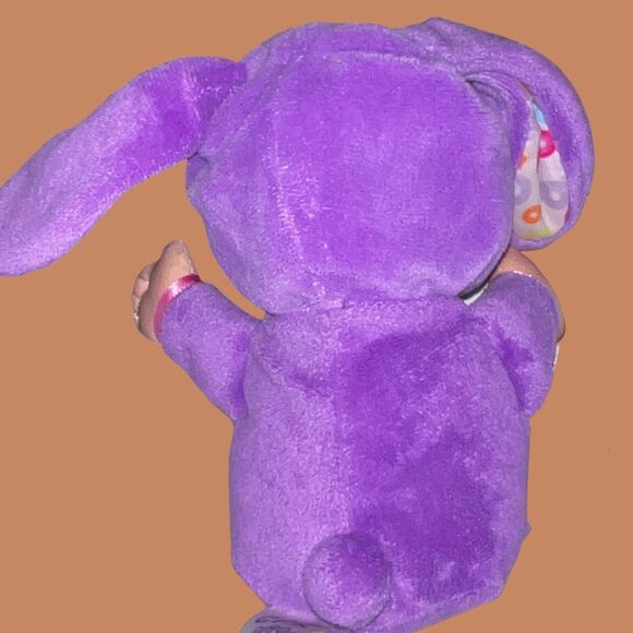 2012 NWT Easter Cabbage Patch Kids Cutie Purple Bunny - Picture 3 of 6